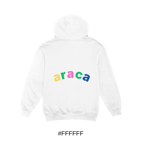 Araca Kid White - Unisex Hoodie