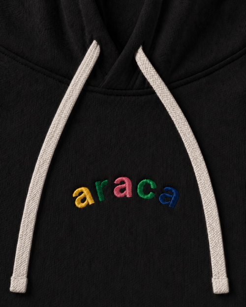 Araca Colors Hoodie - Black