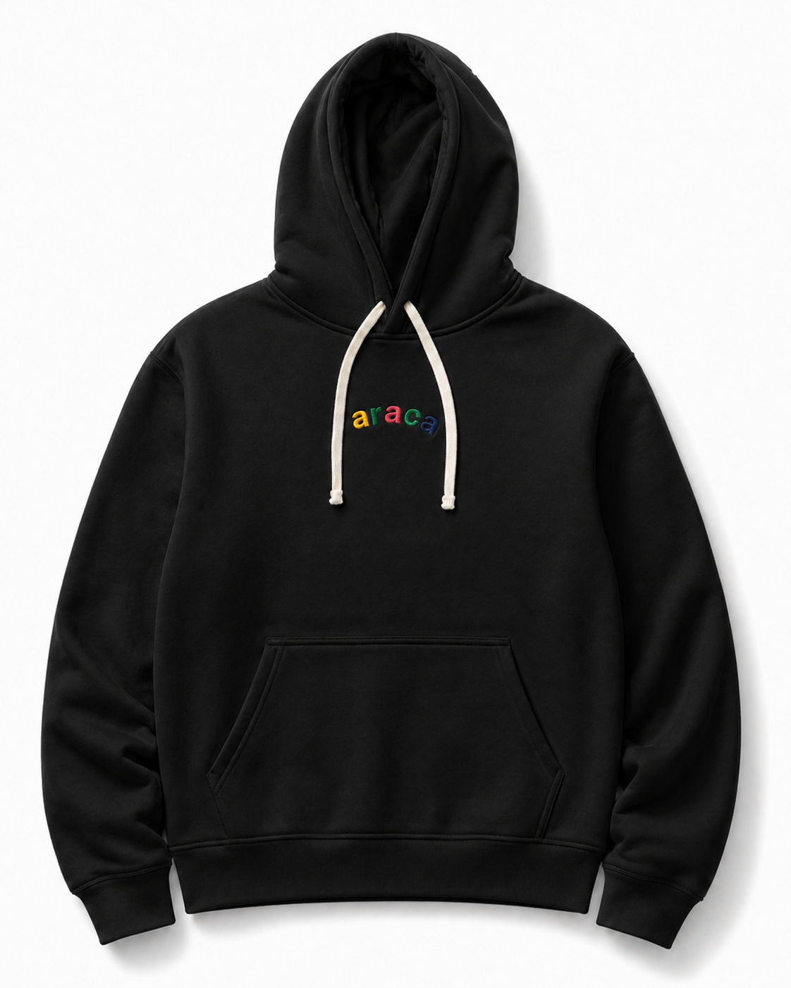 Araca Colors Hoodie - Black