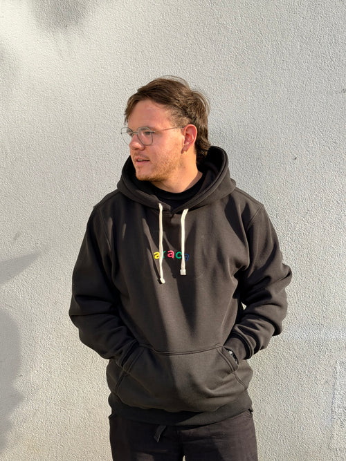 Araca Colors Hoodie - Black