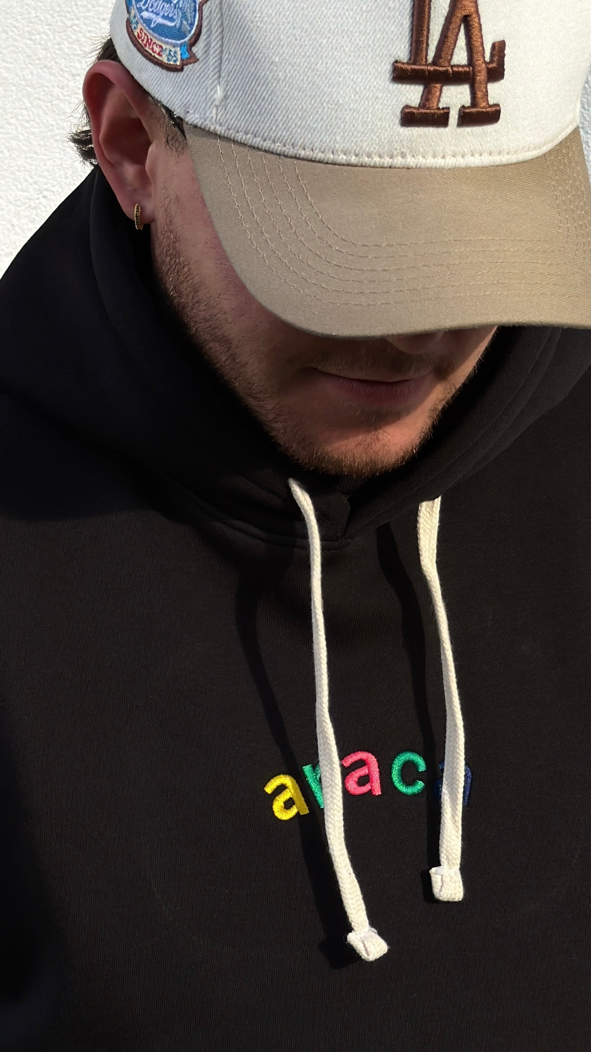 Araca Colors Hoodie - Black