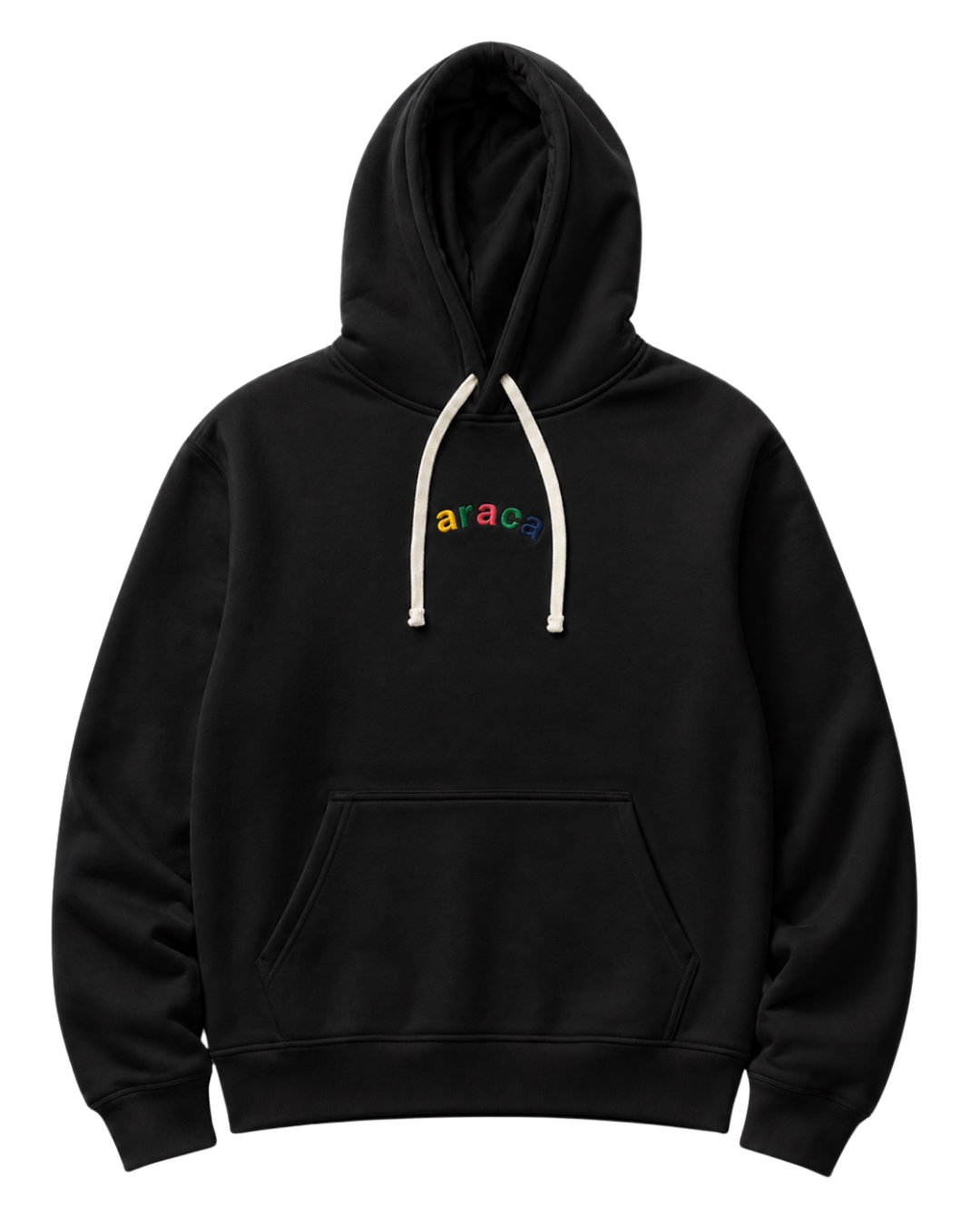 Araca Colors Hoodie - Black